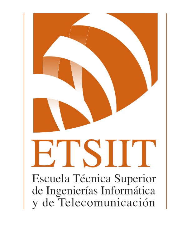 Logotipo ETSIIT Vertical color