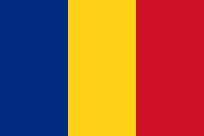 bandera de rumania