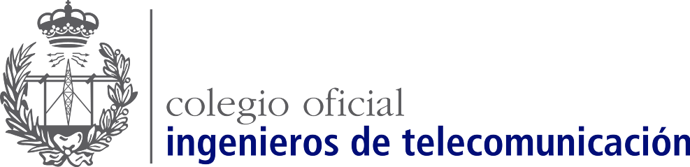 Logotipo del Colegio Oficial y Asociación de Ingenieros de Telecomunicación Andalucía Oriental y Melilla